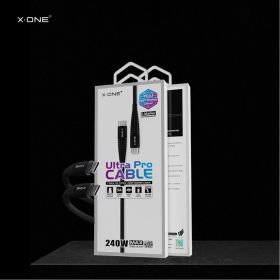 New 240W Dual Type-C Fast Charging Cables (Option: Black)