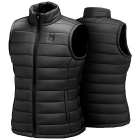 VEVOR Heated Vest, Men Electric Heating Vest with 16000 mAh Battery Pack, 8 Heating Zones Lightweight Rechargeable Winter-Vest with 3 Levels (Default: Default)